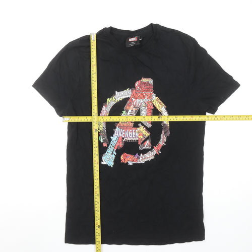 Marvel Avengers Black Men's M Short Sleeve Graphic T-Shirt