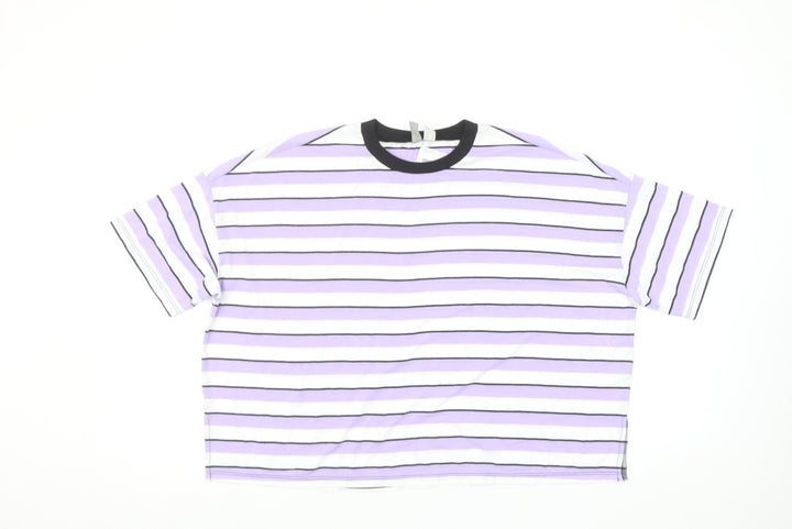 ASOS Women’s Multicoloured Striped Ringer T-Shirt Size 8
