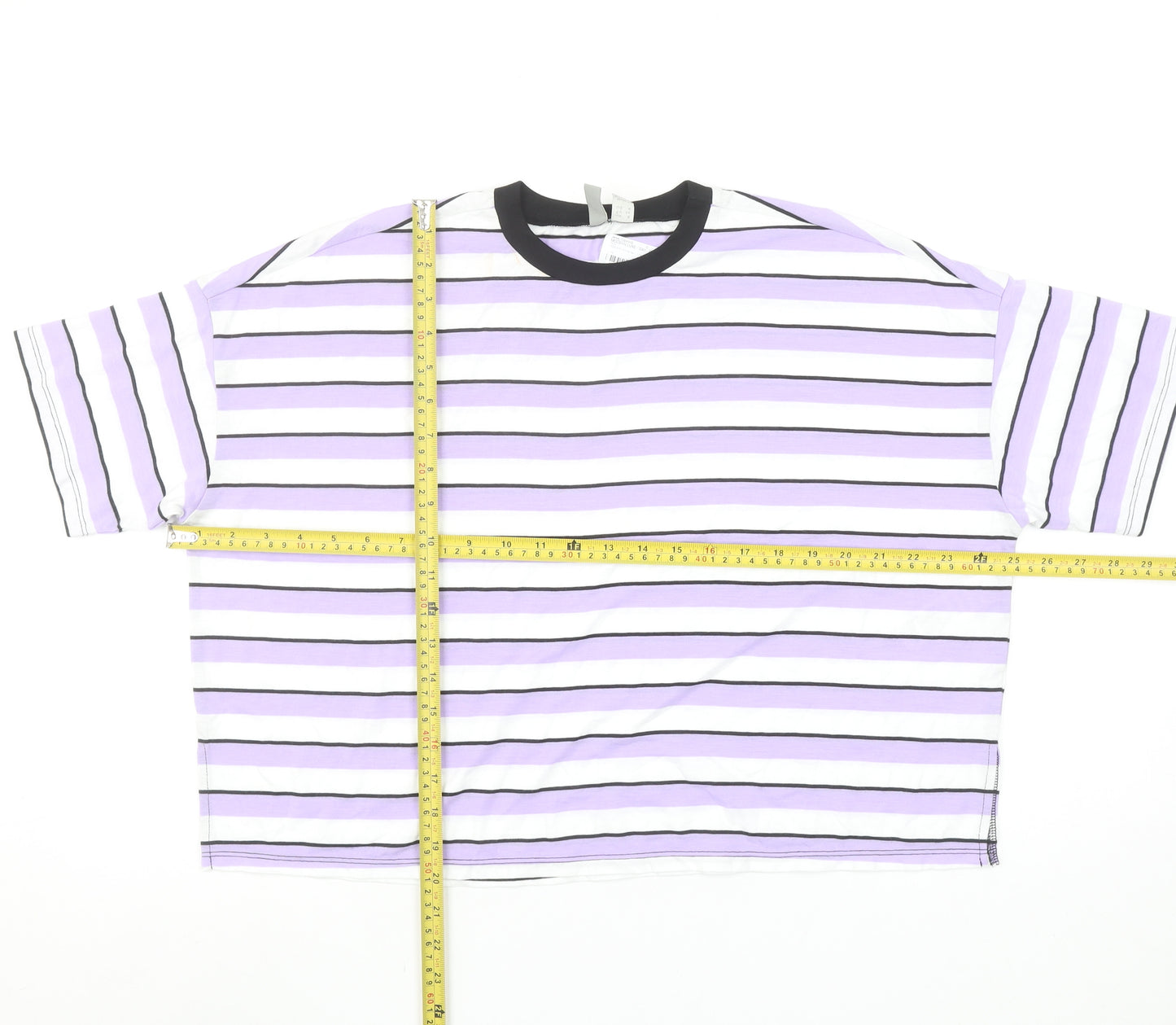 ASOS Women’s Multicoloured Striped Ringer T-Shirt Size 8