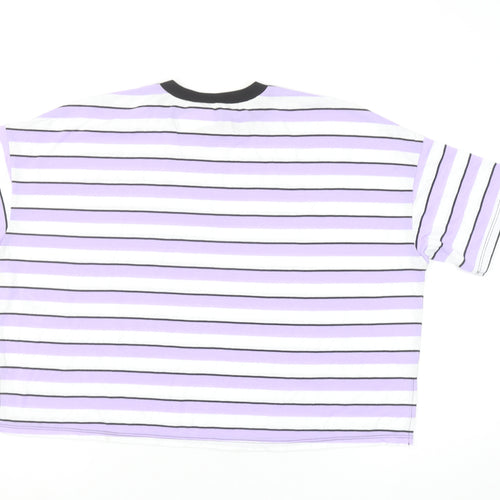 ASOS Women’s Multicoloured Striped Ringer T-Shirt Size 8