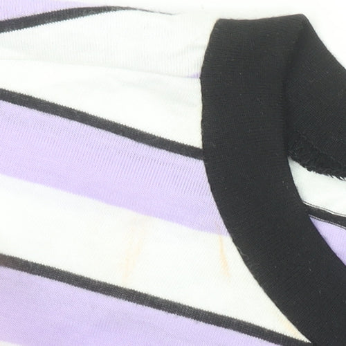 ASOS Women’s Multicoloured Striped Ringer T-Shirt Size 8