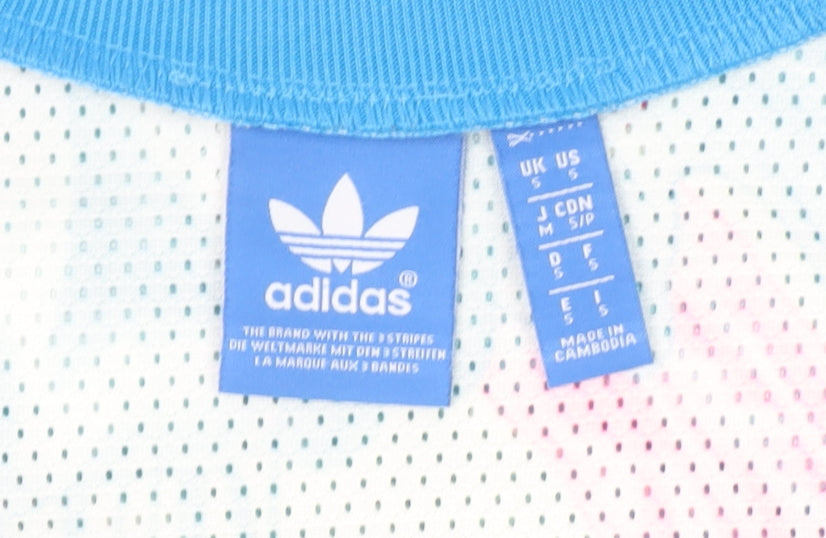 Adidas Men's Multicoloured Tropical Tank Top Size S Polyester Jersey