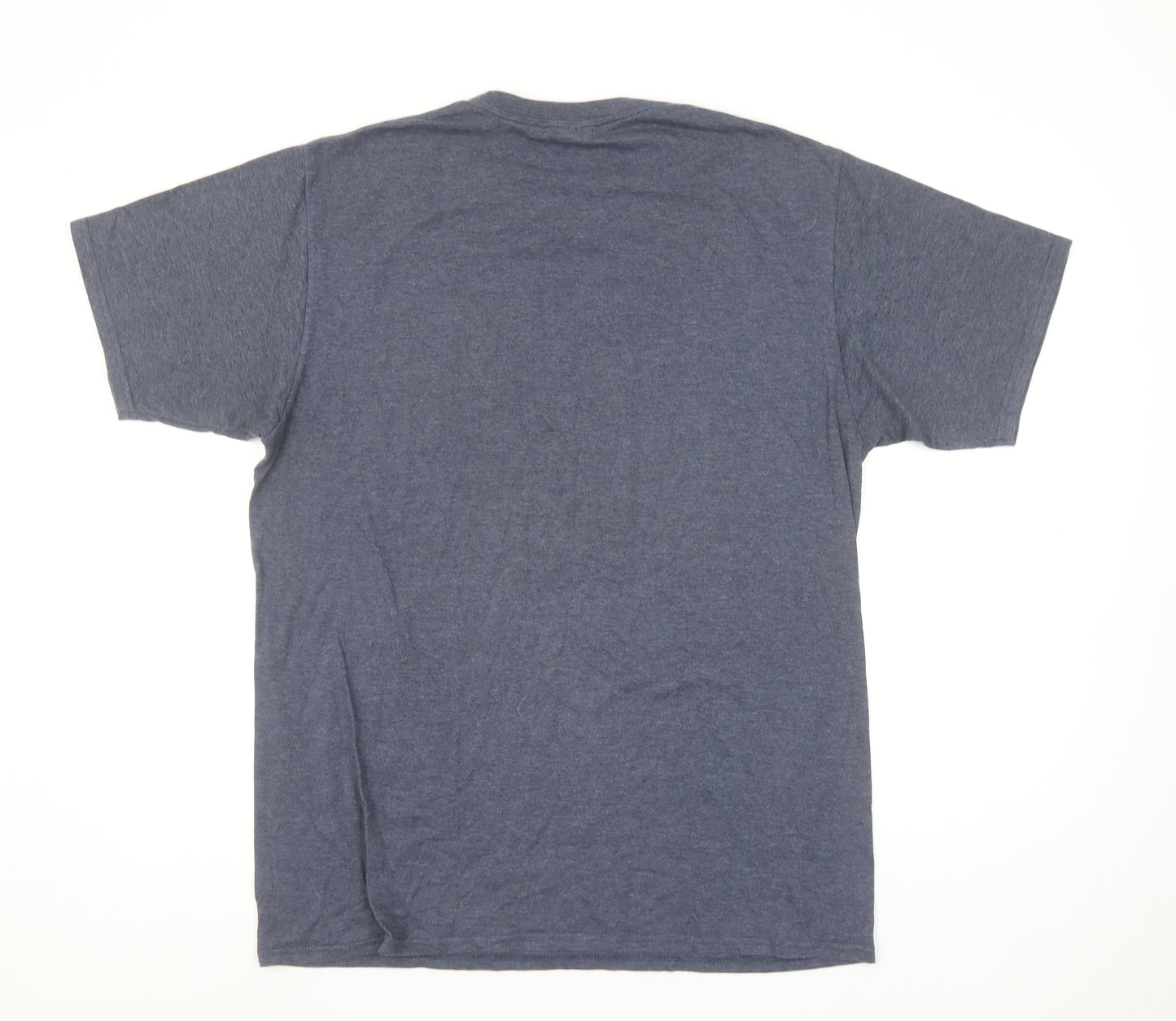 Port & Company Men's Blue 'Eat Sleep Rugby Repeat' Graphic T-Shirt L