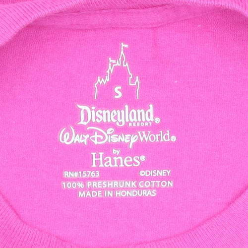 Disney Women’s Pink 2015 Mickey Mouse T-Shirt Size S