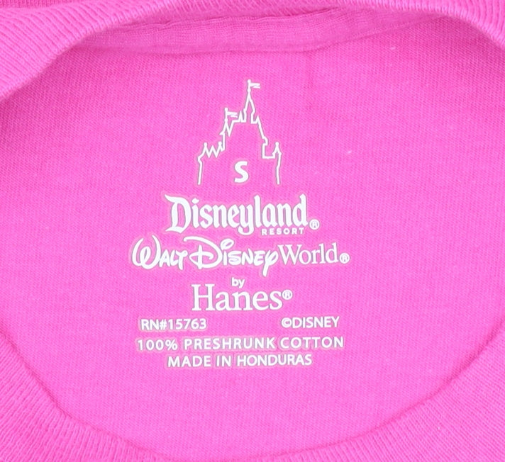 Disney Women’s Pink 2015 Mickey Mouse T-Shirt Size S