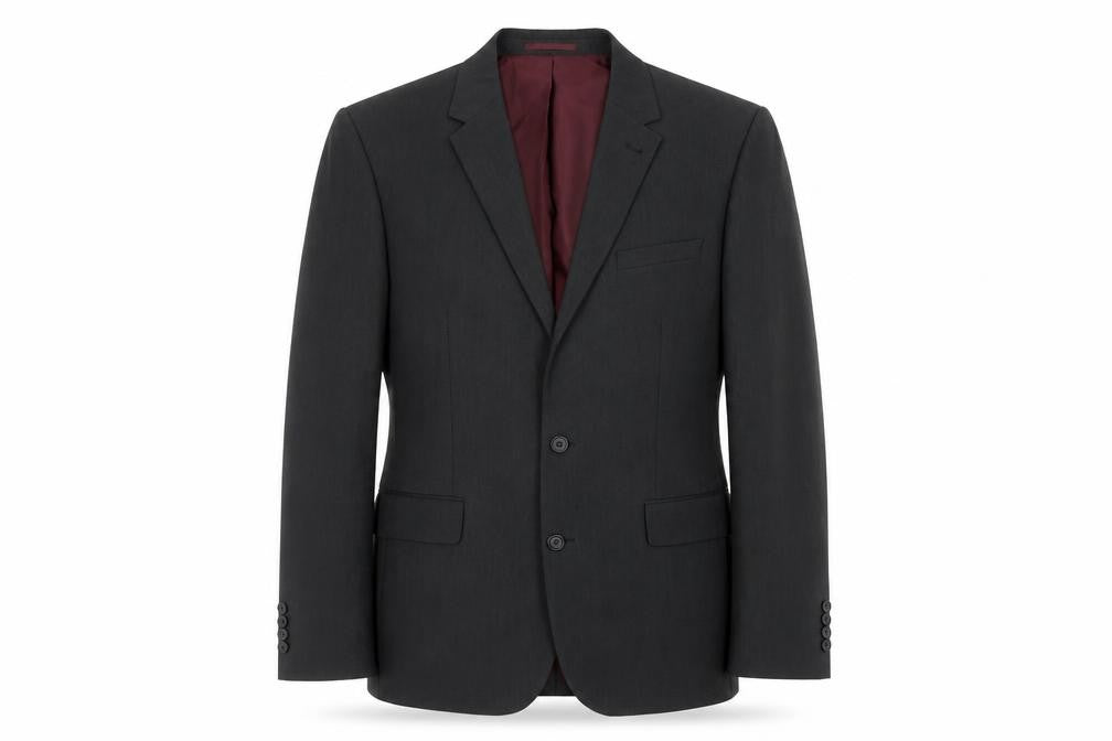 Fellini Traveler Men's Grey 44L Long Blazer Jacket