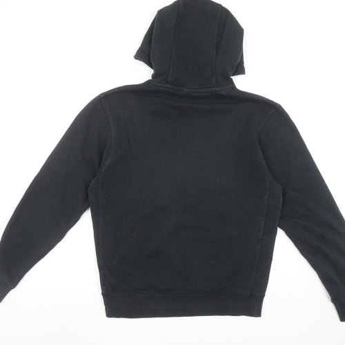 Nike Women's Black XS Pullover Hoodie Cotton Blend Kangaroo Pocket