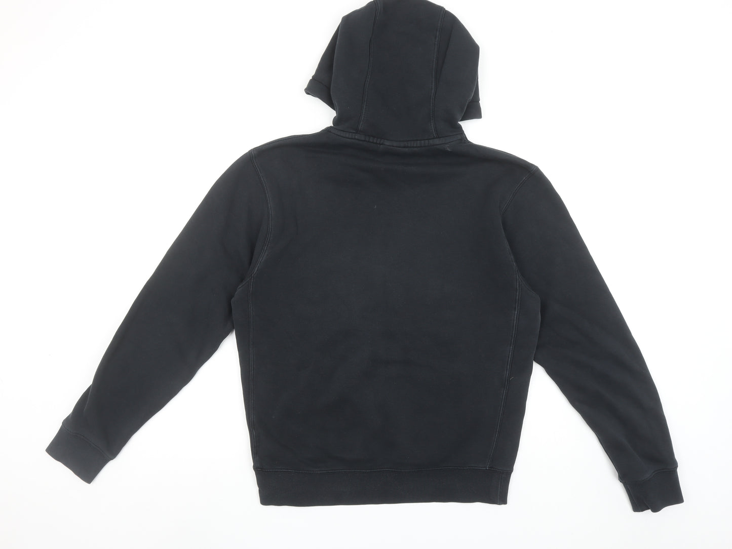 Nike Women's Black XS Pullover Hoodie Cotton Blend Kangaroo Pocket