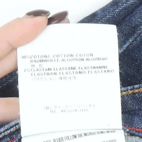 Replay Womens Blue Slim Fit Skinny Jeans Size 10 (W28 L30)