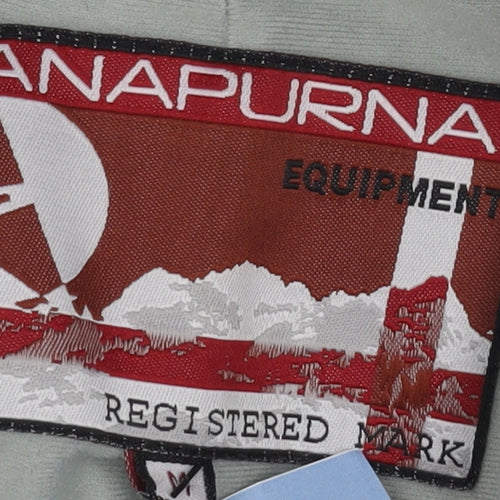 Anapurna Men Grey Insulated Snow Pants Size M Water Resistant Trousers