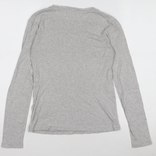 Ralph Lauren Boys Grey Long Sleeve Crew Neck T-Shirt Size S