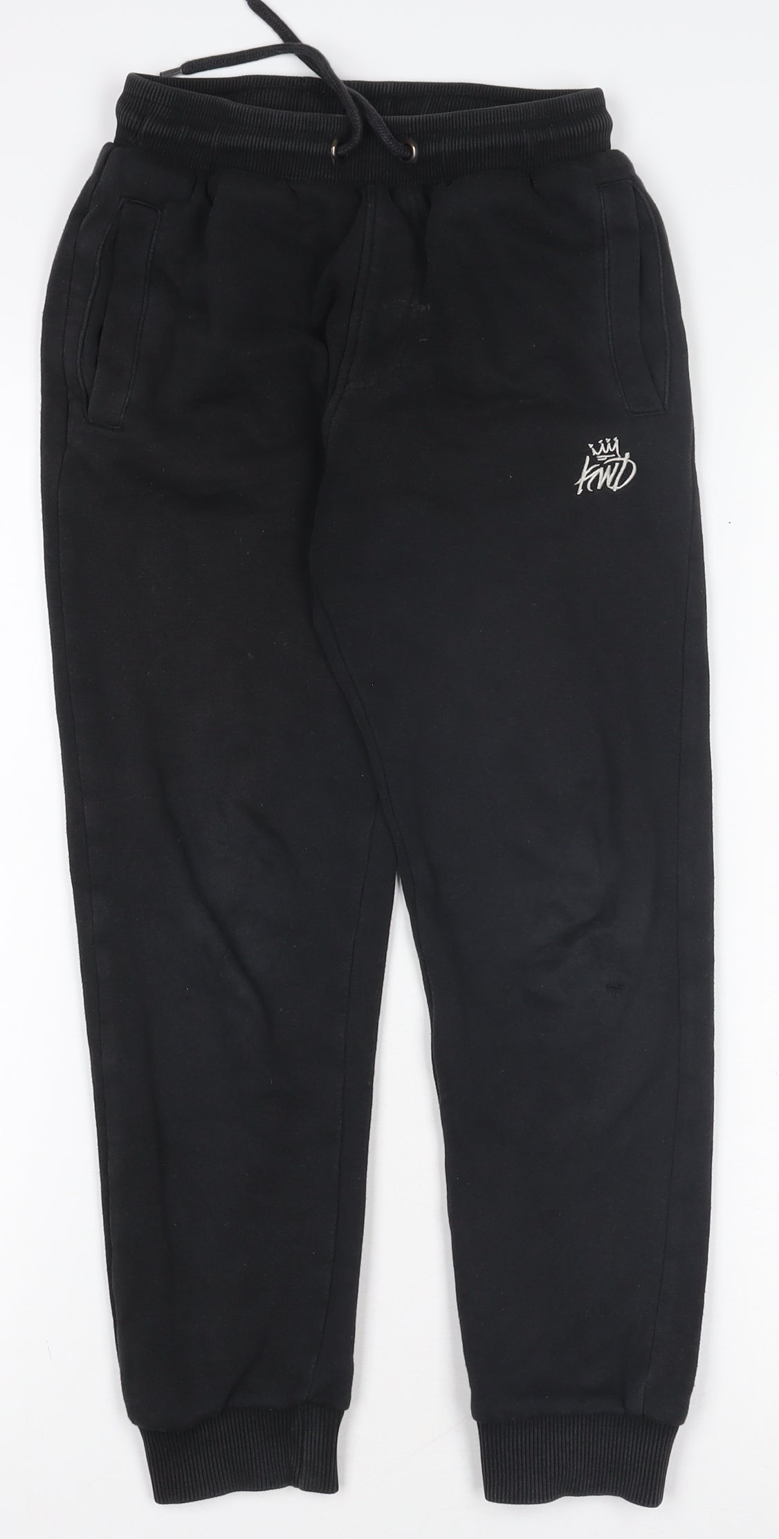 Kings Will Dream Boys Black Jogger Sweatpants S Regular Fit Fleece Trousers