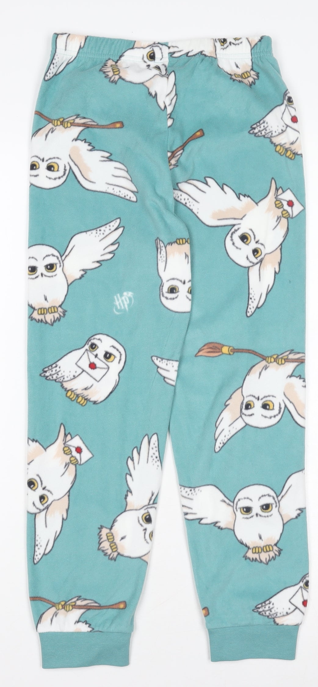 Marks and Spencer Girls Teal Harry Potter Fleece Pyjama Pants 8-9 Years