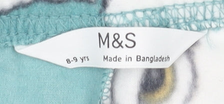 Marks and Spencer Girls Teal Harry Potter Fleece Pyjama Pants 8-9 Years