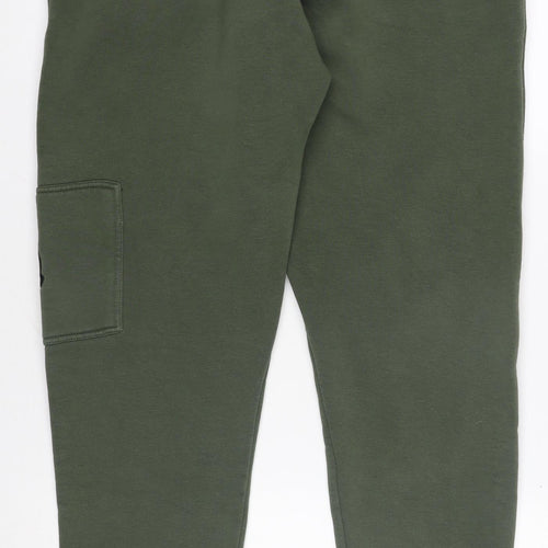 Benjart Green Men's Jogger Sweatpants M Regular Fit Fleece Trousers