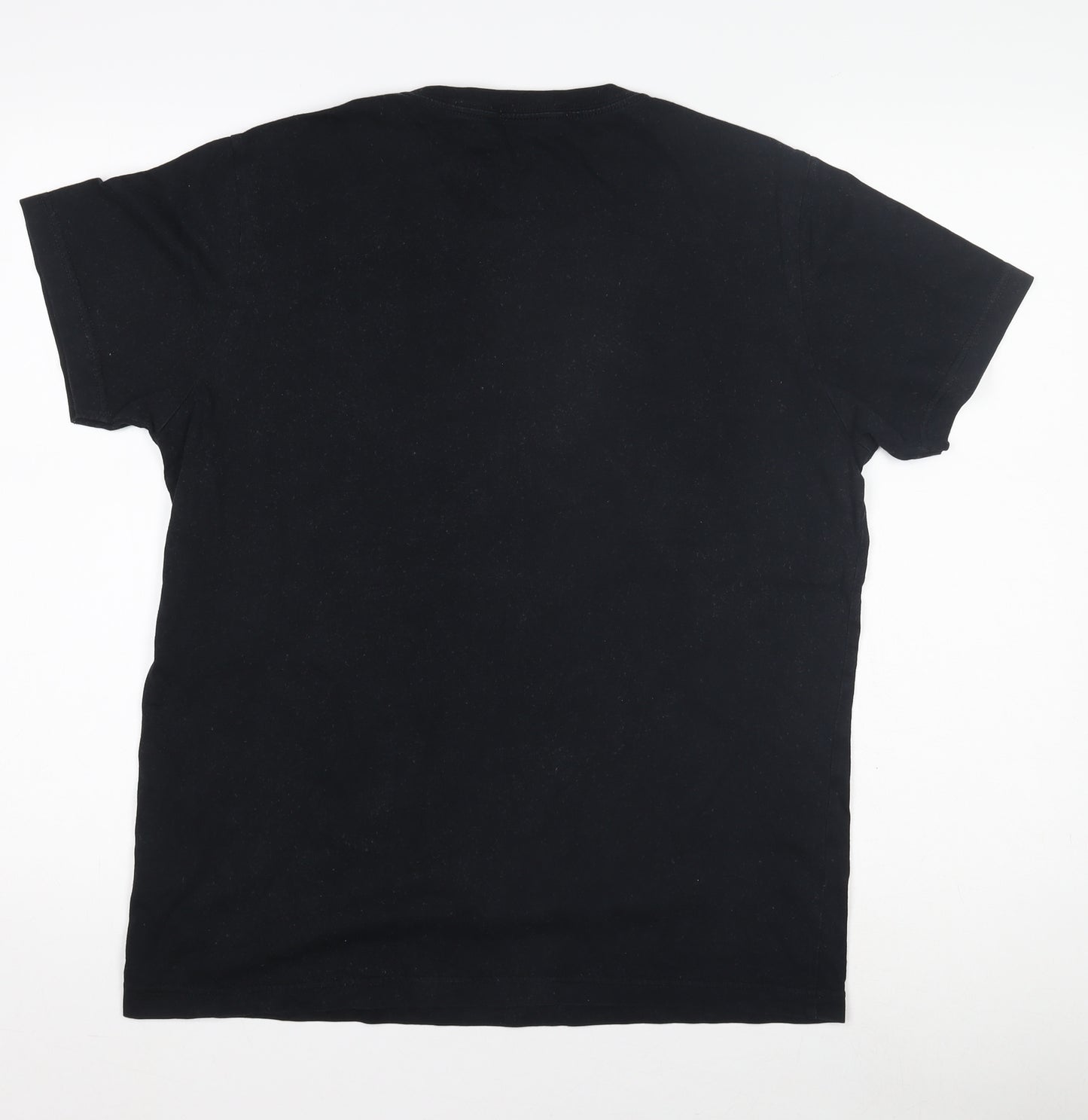 vt Womens Black XL Basic Crew Neck Graphic T-Shirt