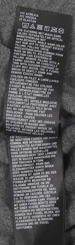 Uniqlo Men’s Grey Long Sleeve Crew Neck Activewear Top Size L