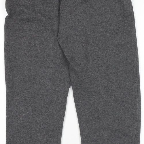 Champion Boys Grey Fleece Sweatpants Joggers L - Comfortable Sportswear