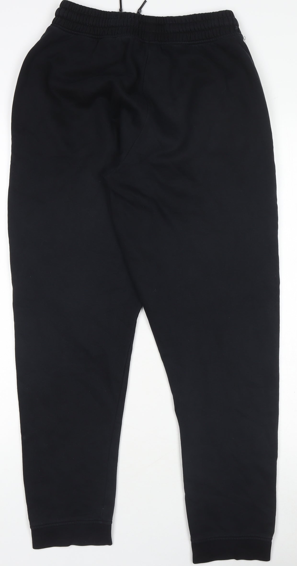 Next Boys Black Jogger Trousers 14 Years Regular Fit Cotton Blend