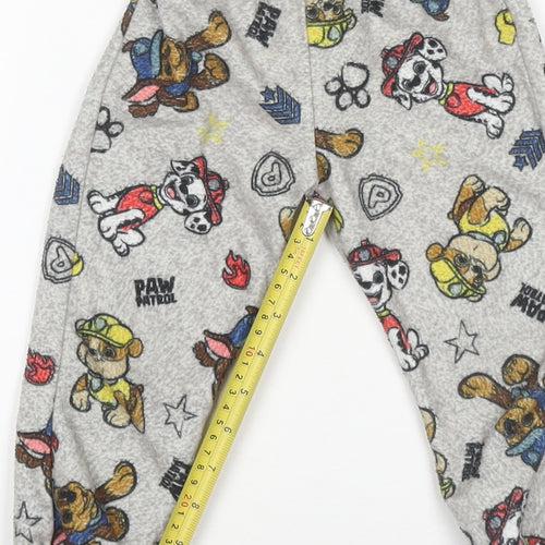 Nickelodeon Paw Patrol Grey Fleece Pyjama Pants Unisex Baby 18-24 Months