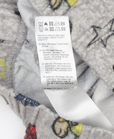 Nickelodeon Paw Patrol Grey Fleece Pyjama Pants Unisex Baby 18-24 Months