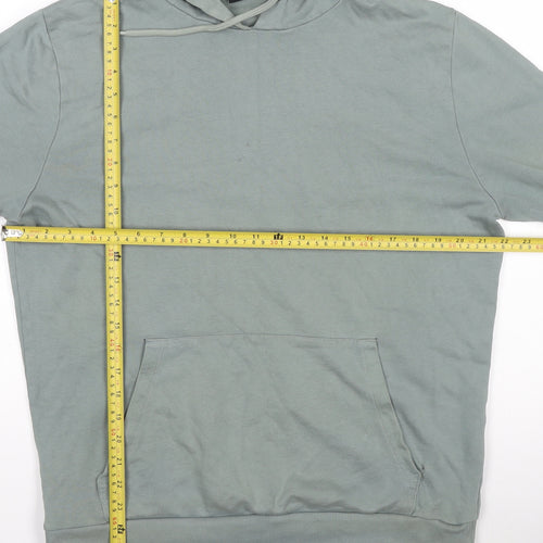 ASOS Men's Green Pullover Hoodie Size M Regular Fit