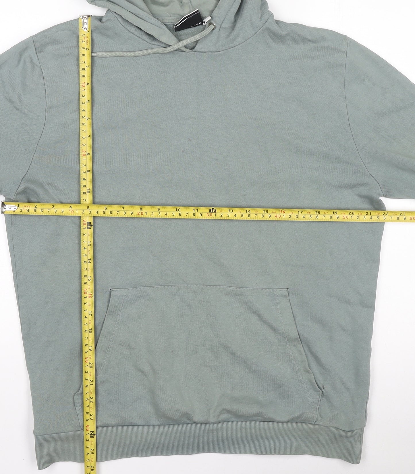 ASOS Men's Green Pullover Hoodie Size M Regular Fit