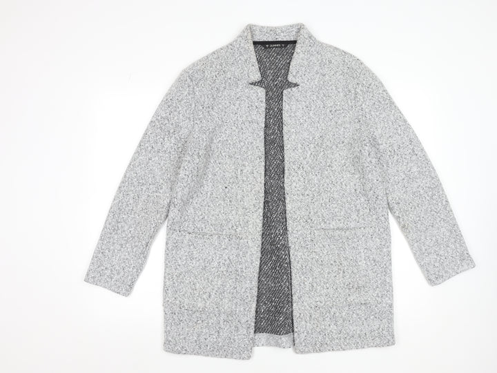 Dunnes Stores Women’s Grey Tweed Coatigan Size S Regular