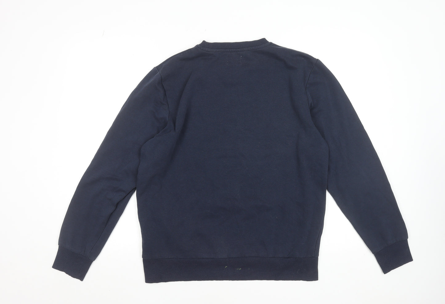 Jack & Jones Men’s Blue Crew Neck Logo Sweatshirt Size M