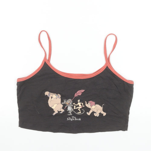 Disney Women’s Black Jungle Book Cami Pyjama Top Size 10-12