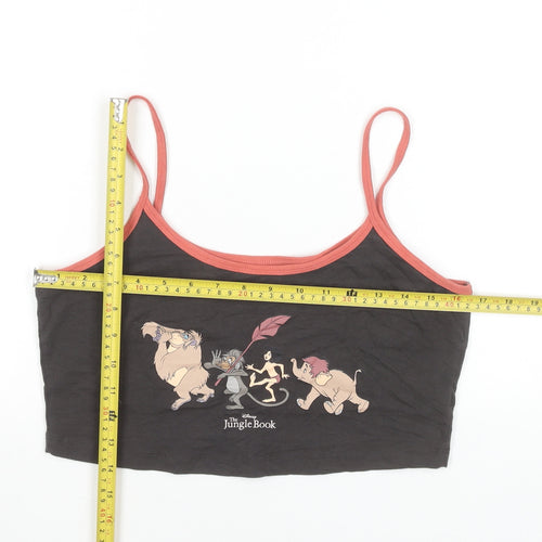 Disney Women’s Black Jungle Book Cami Pyjama Top Size 10-12