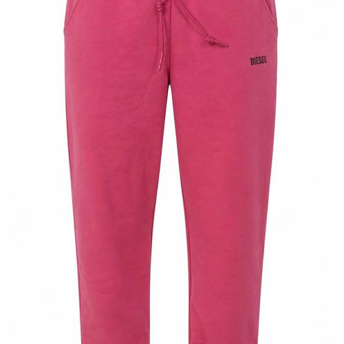 Diesel Womens Pink Cotton Fleece Jogger Sweatpants Size S