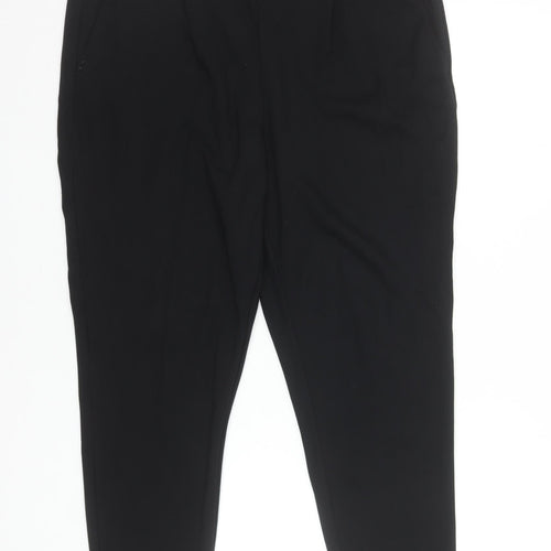 ONLY Blue Denim Women’s Black Tapered Trousers XL Viscose Blend