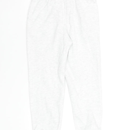 Pokémon Boys Grey Pikachu Jogger Trousers 6-7 Years Cotton Blend