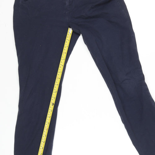 Gap Women’s Blue Curvy Signature Skinny Ankle Trousers Size 6
