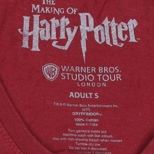 Warner Bros Men’s Red Gryffindor Harry Potter T-Shirt S