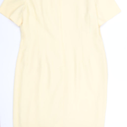 Condici Women Beige Size 12 Sheath Knee Length Formal Dress