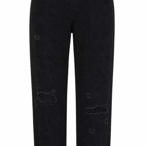 Parisian Women’s Black Distressed Boyfriend Jeans Size 6