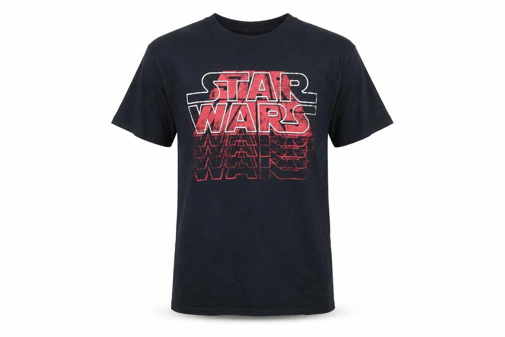 Star Wars Mens Black S Graphic Print Cotton T-Shirt