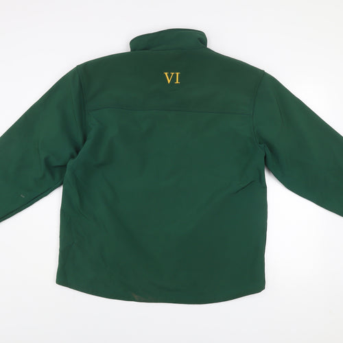 Result Men’s Green Softshell Jacket L Windproof Water Resistant