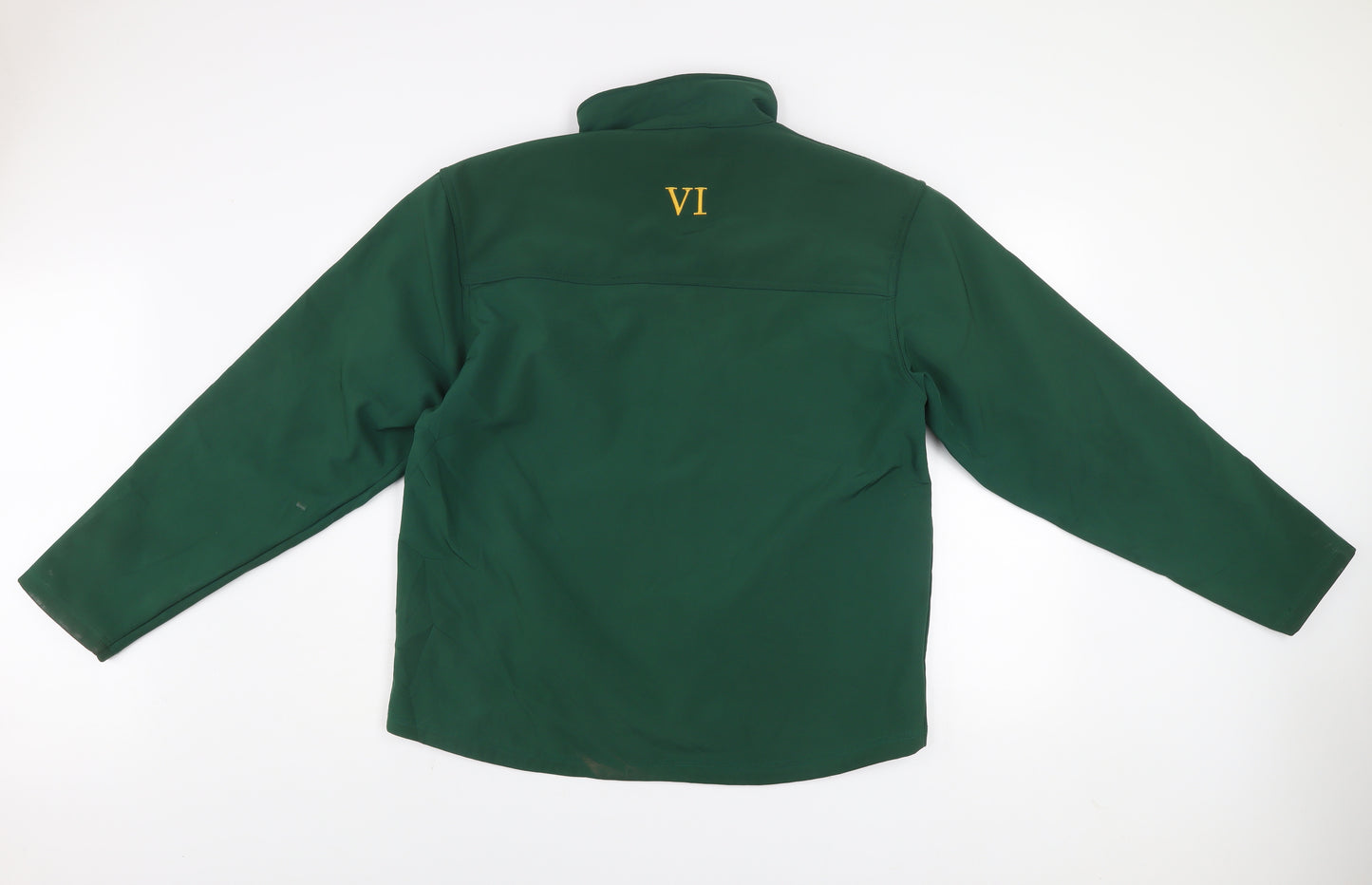 Result Men’s Green Softshell Jacket L Windproof Water Resistant