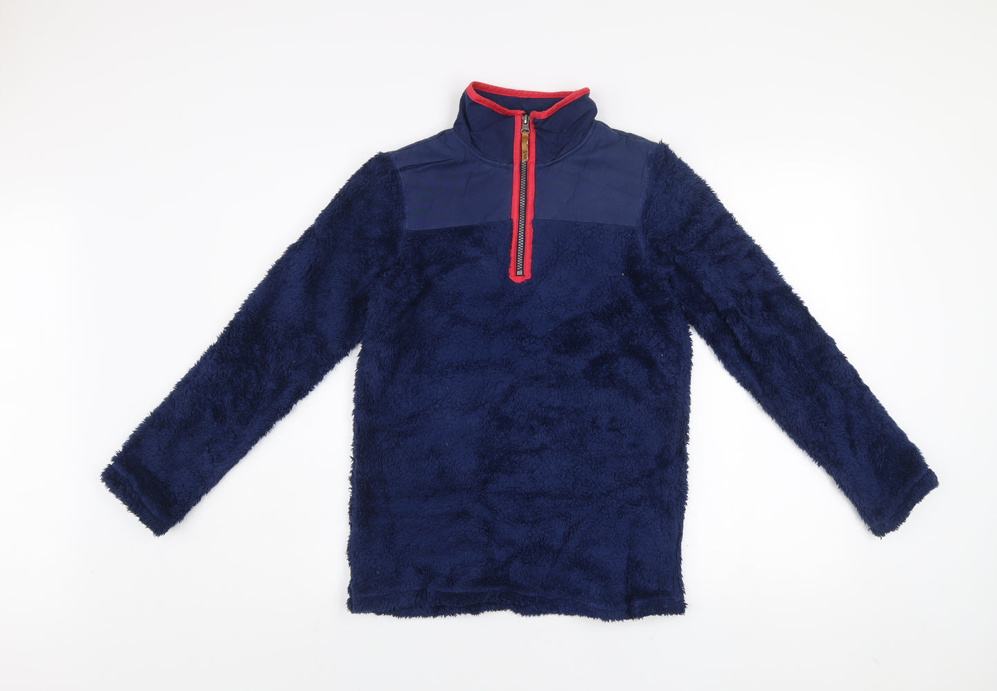 Joules Girls Blue Fleece 1/4 Zip Jacket 11-12 Years