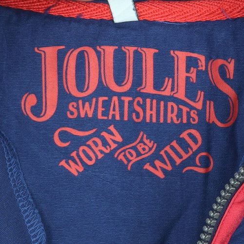 Joules Girls Blue Fleece 1/4 Zip Jacket 11-12 Years