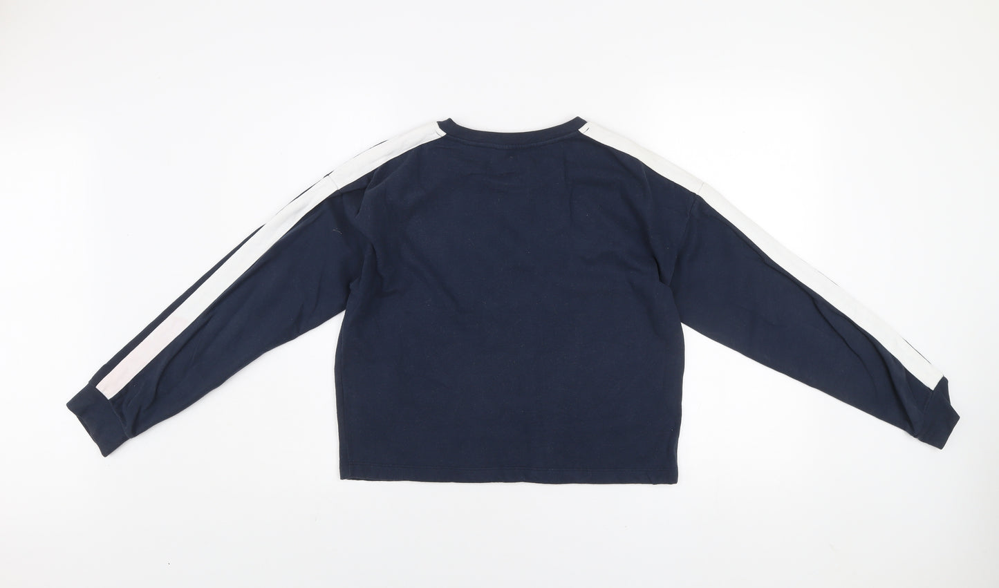 Jack Wills Women's Navy Blue Crew Neck Pullover Sweatshirt UK 10