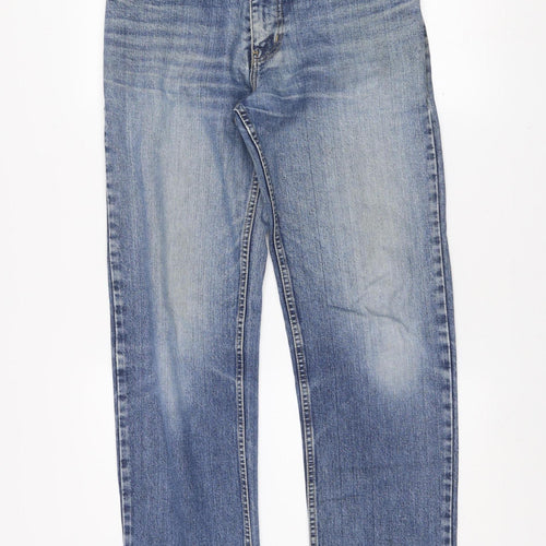 Hugo Boss Men’s Blue Alabama Straight Leg Jeans W30 L32 Denim