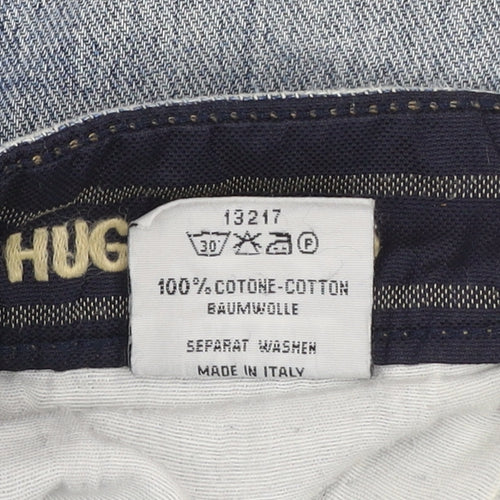 Hugo Boss Men’s Blue Alabama Straight Leg Jeans W30 L32 Denim