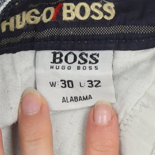 Hugo Boss Men’s Blue Alabama Straight Leg Jeans W30 L32 Denim