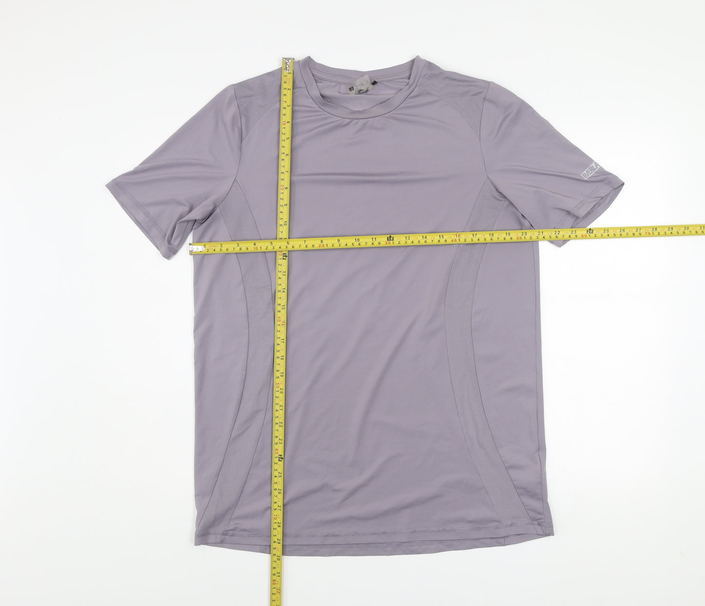 Everlast Womens Purple Short Sleeve Active T-Shirt Size 12