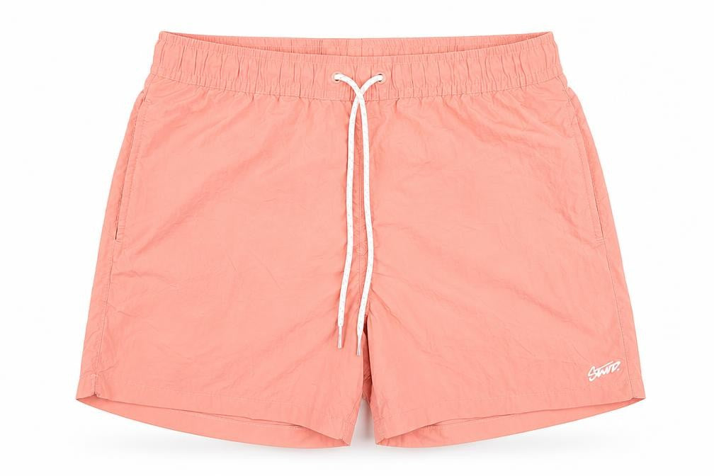 Pull&Bear Men’s Peach Swim Shorts S Nylon Quick Dry