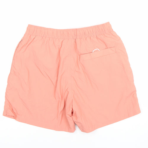 Pull & Bear Men’s Peach Swim Shorts S Nylon Quick Dry